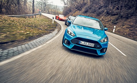 2016's hottest sports cars slug it out: Porsche 718 Boxster S vs Ford Focus  RS vs BMW M2