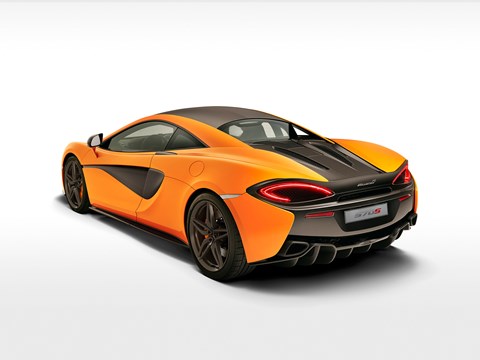 Shades of P1 at rear of McLaren 570S
