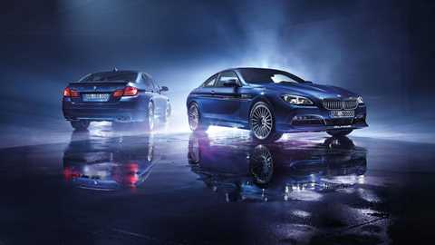 Alpina B5 Bi-Turbo (left) and B6 Bi-Turbo Edition 50
