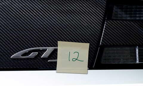 Aston Martin renames the Vantage GT3 the GT12. Hopefully better than we've cobbled together