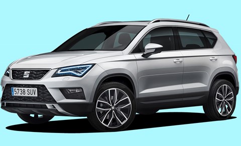 Seat Ateca dispenses with frippery to deliver a striking pose. Best of the VW Group SUVs?