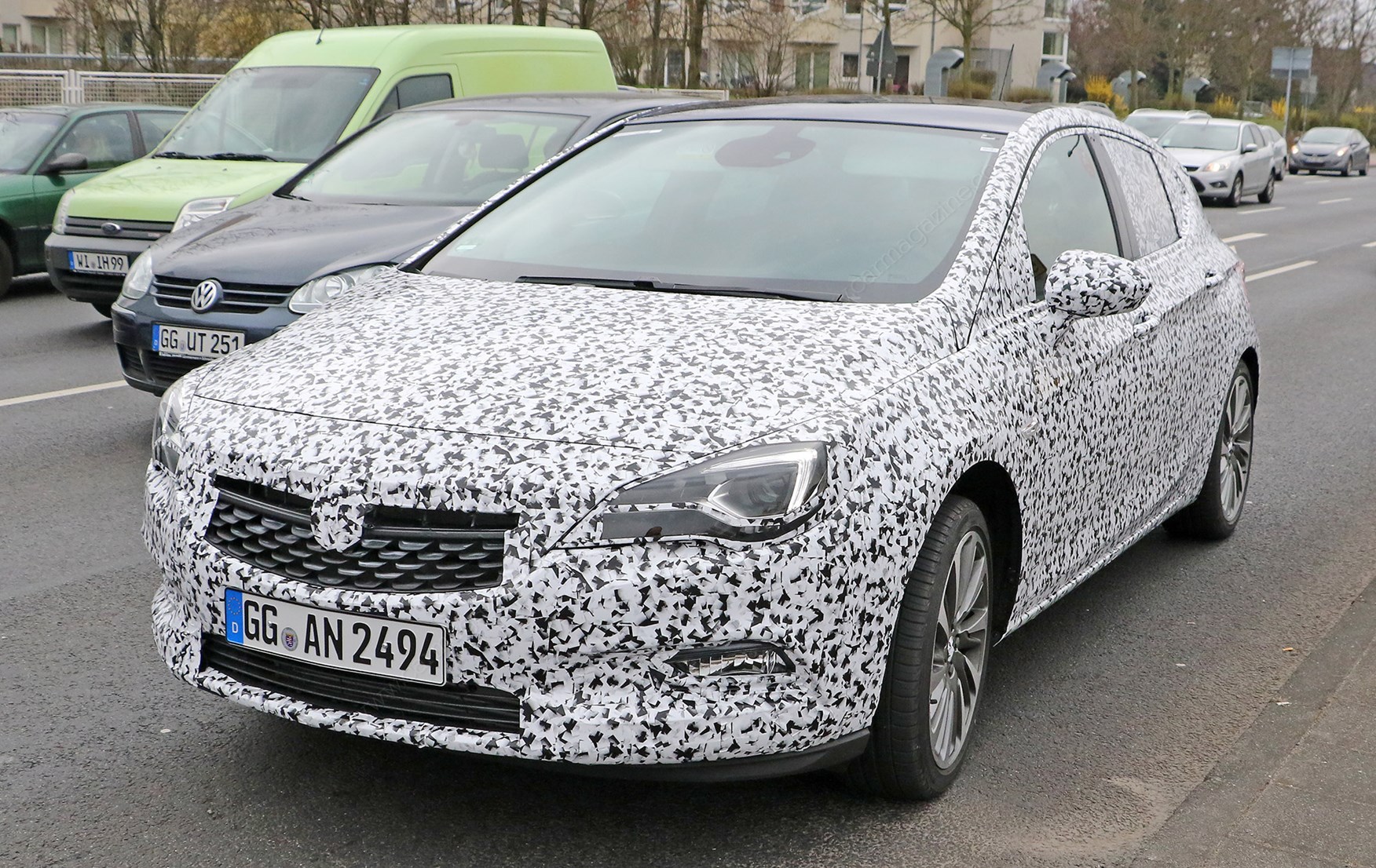 Vauxhall's renewal continues apace: new 2015 Astra spied