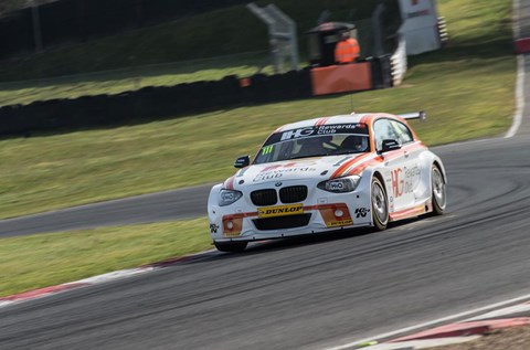 Andy Priaulx's BMW 1-series BTCC car