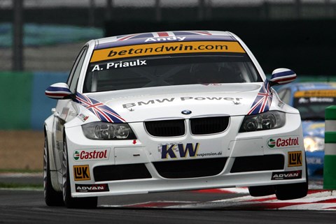 Andy Priaulx at Magny Cours in 2006