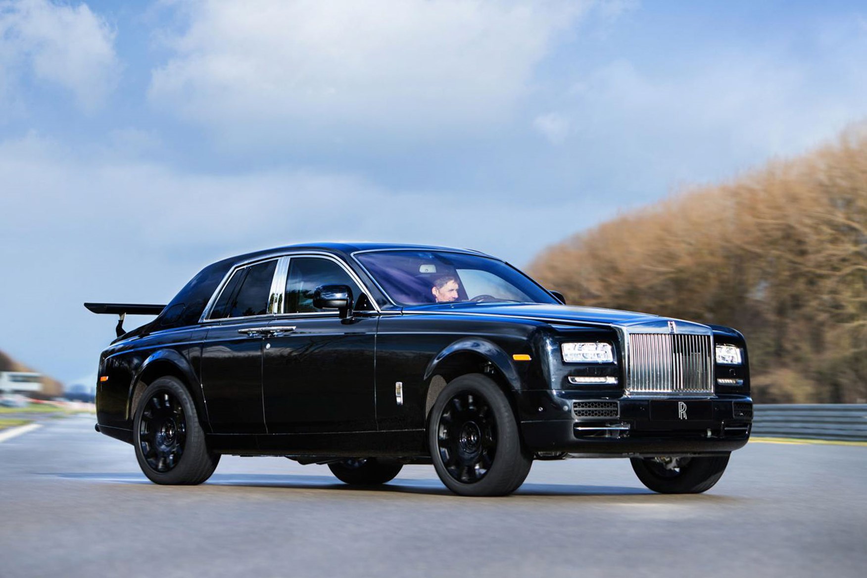 First look at the new RollsRoyce SUV sort of prototype revealed  CAR  Magazine