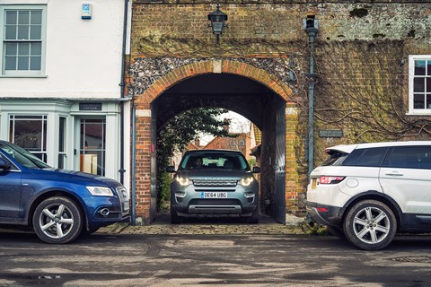 Land Rover Discovery Sport, shot in Norfolk for CAR magazine by Richard Pardon
