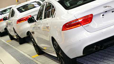 Jaguar XE production started on 13 April 2015