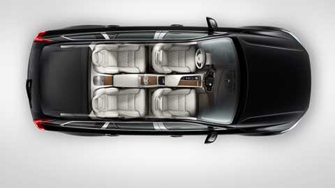 Volvo XC90 Excellence: only four seats