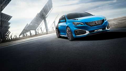 Peugeot 308 R HYbrid at Shanghai