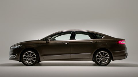 New Vignale colours offered; note cladding and chrome brightwork too