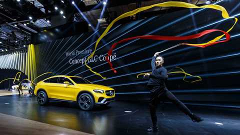 Mercedes GLC Coupe unveiled in Shanghai