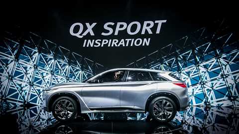 The new Infiniti QX Sport Inspiration at Beijing