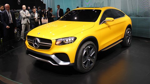 Mercedes GLC Coupe in China: nice looking for once?