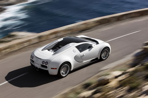 The predecessor: the Bugatti Veyron