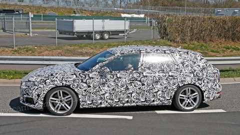 2016 Audi S4 Avant spied on test
