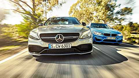 Mercedes-AMG C63 vs BMW M3
