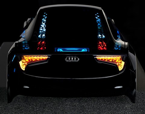 Audi OLED concept model