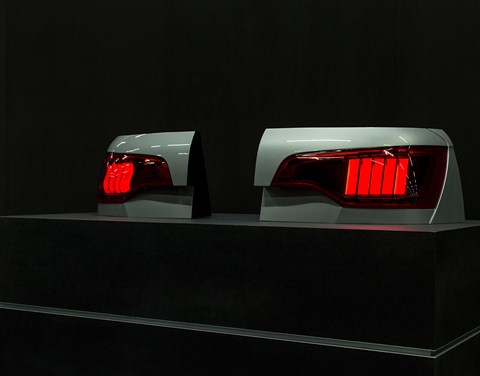 OLED car rear lamps