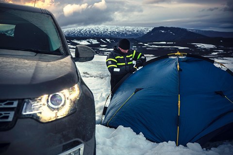 Mark Walton and Discovery Sport, photographed for CAR by Charlie Magee