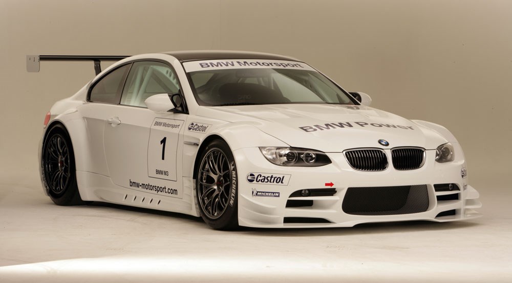 BMW M3 race car (2008): first official pictures