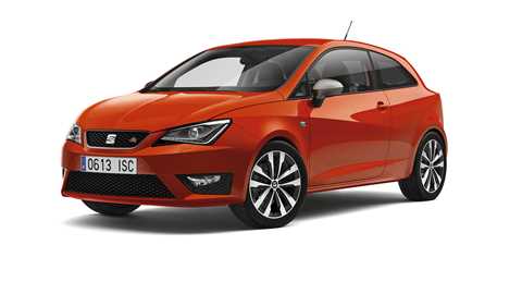 It's the newly facelifted 2015 Seat Ibiza