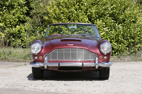 The ex-Sir Peter Ustinov Aston Martin DB4 Series IV Vantage soft-top