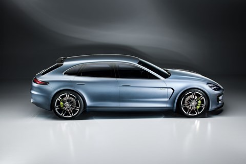 The 2012 Porsche Panamera Sport Turismo shooting brake concept - coming for real in 2016 G2 family