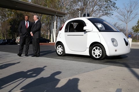 Google's own in-house autonomous car prototype (Getty Images)