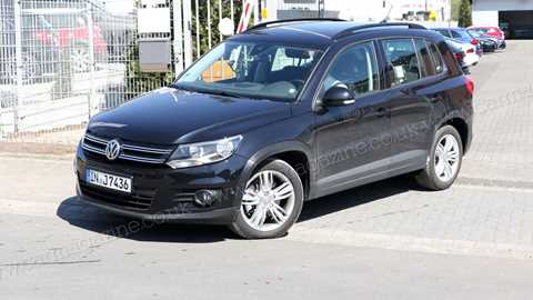 This VW Tiguan is actually an Audi Q1 test mule