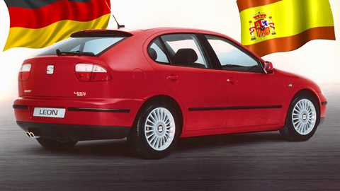 The Seat Leon 20VT: coloured after the German and Spanish flags