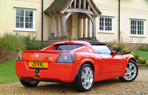 Built by Lotus, born a Vauxhall, 100% underdog