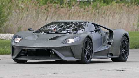 2016 Ford GT prototype spied testing