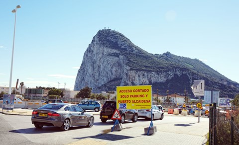 Jaguar XE to Gibraltar