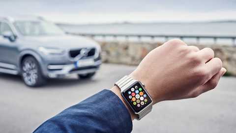 Control your Volvo from your Apple Watch