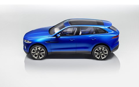Jaguar F-Pace: the smaller SUV is based on C-X17 concept car (pictured)