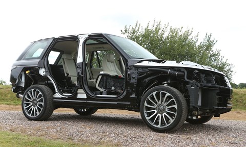 The Range Rover's D7 aluminium platform will underpin Jag J-Pace