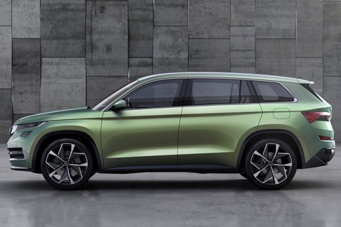 The Skoda Vision S concept: SUVs are coming...