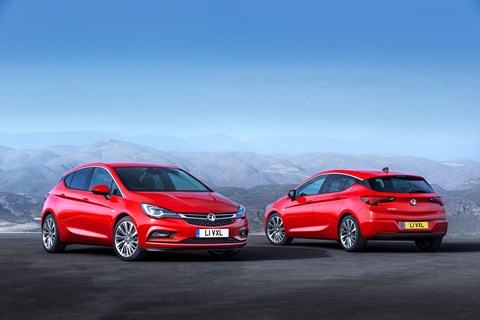 The front and rear design of new 2015 Astra