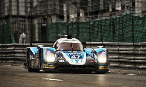 The LMP2-winning Oreca 05 - Nissan