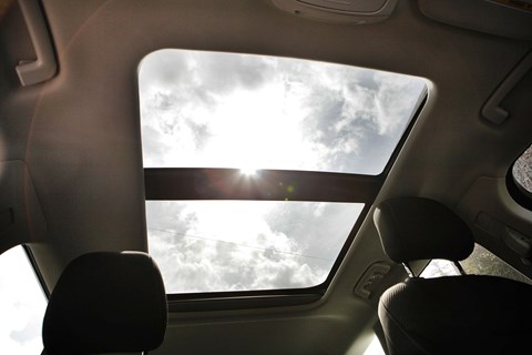 Ford Mondeo glass roof option