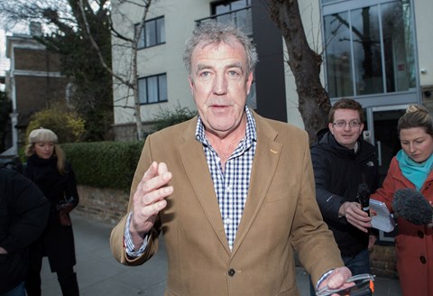 Jeremy Clarkson in the wake of the punching fracas (Daniel Leal-Olivas/PA Wire)