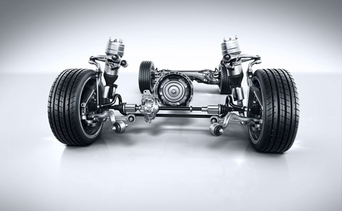 Air suspension: unique in this class