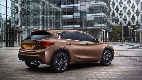 The new Infiniti Q30 unveiled at the Frankfurt motor show