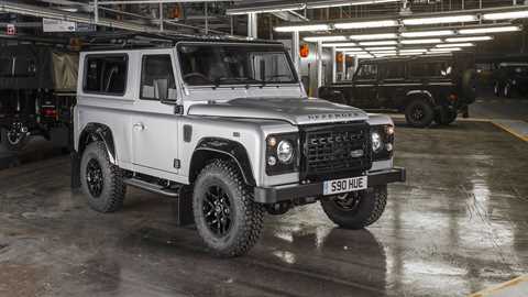 The two millionth Land Rover Defender