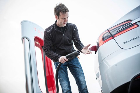 Charging up the Tesla Model S