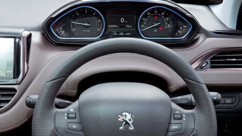 Peugeot's 'i-Cockpit' layout, seen here on the 2008 crossover