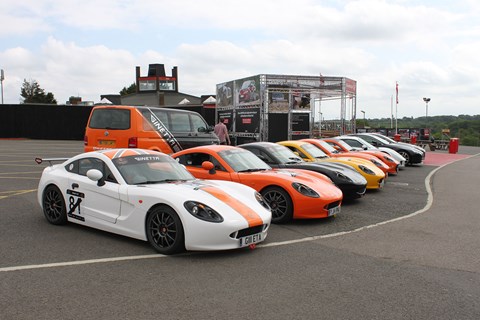 Ginetta Le Mans road trip 2015