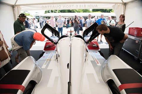 Audi R18 eTron at Goodwood