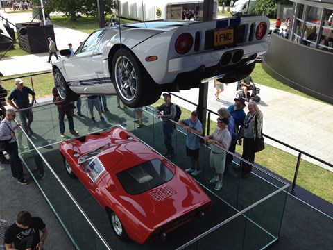 Ford GTs old and new at Festival of Speed