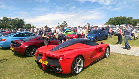 Not one, but two LaFerraris!